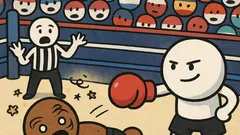 Dowcip: komentator po ciosie Tysona mówi...